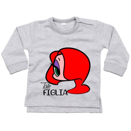 Felpa neonata tale figlia jessica rabbit Per la famiglia