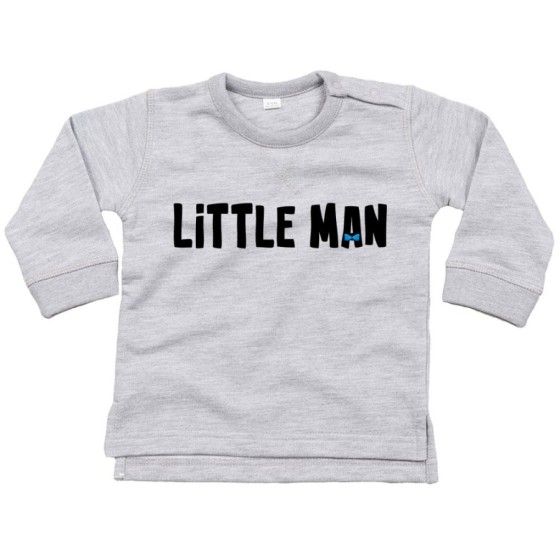 Felpa neonato little lady little man Per la famiglia