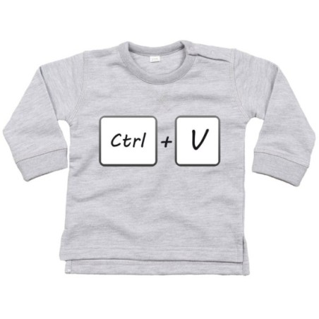 Felpa neonato ctrl+v