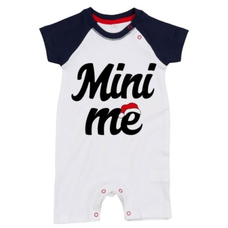 Pagliaccetto neonato personalizzabile con nome mini me...