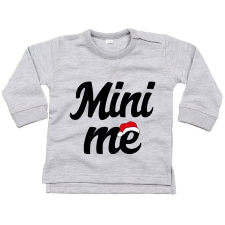 Felpa neonato personalizzabile con nome mini me con...