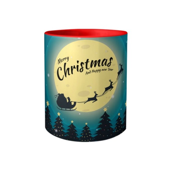Tazza merry christmas and happy new year santa claus is coming Natale