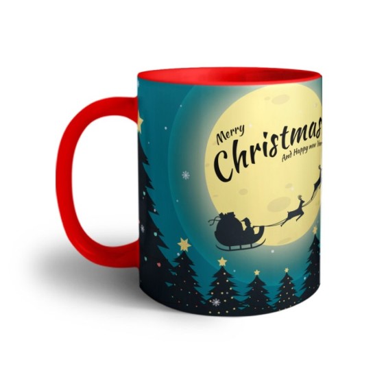 Tazza merry christmas and happy new year santa claus is coming Natale 2