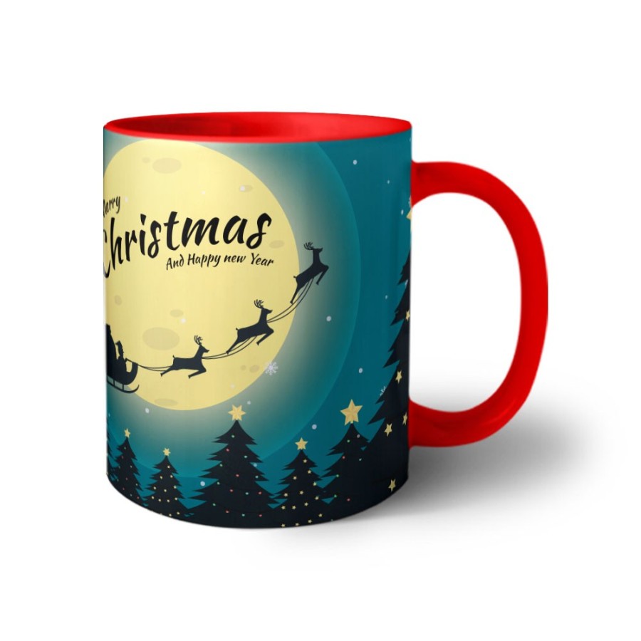 Tazza merry christmas and happy new year santa claus is coming Natale