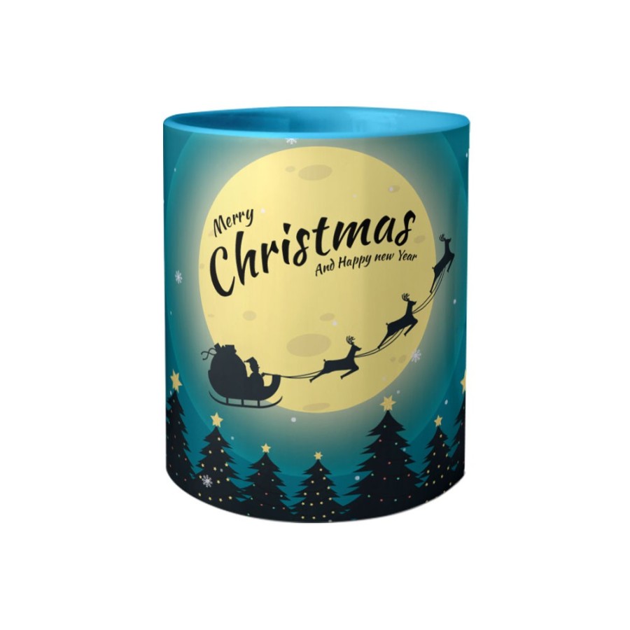 Tazza merry christmas and happy new year santa claus is coming Natale