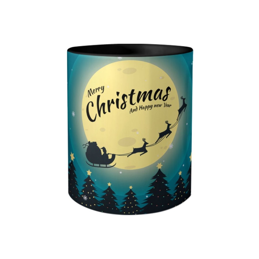 Tazza merry christmas and happy new year santa claus is coming Natale