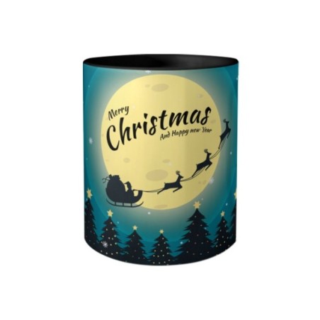 Tazza merry christmas and happy new year santa claus is coming Natale