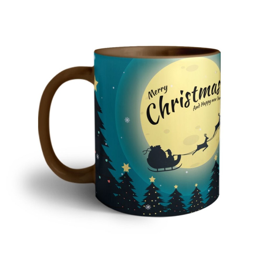 Tazza merry christmas and happy new year santa claus is coming Natale