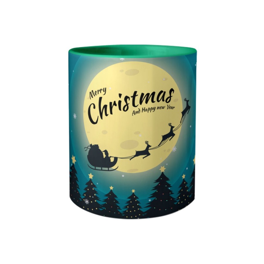 Tazza merry christmas and happy new year santa claus is coming Natale