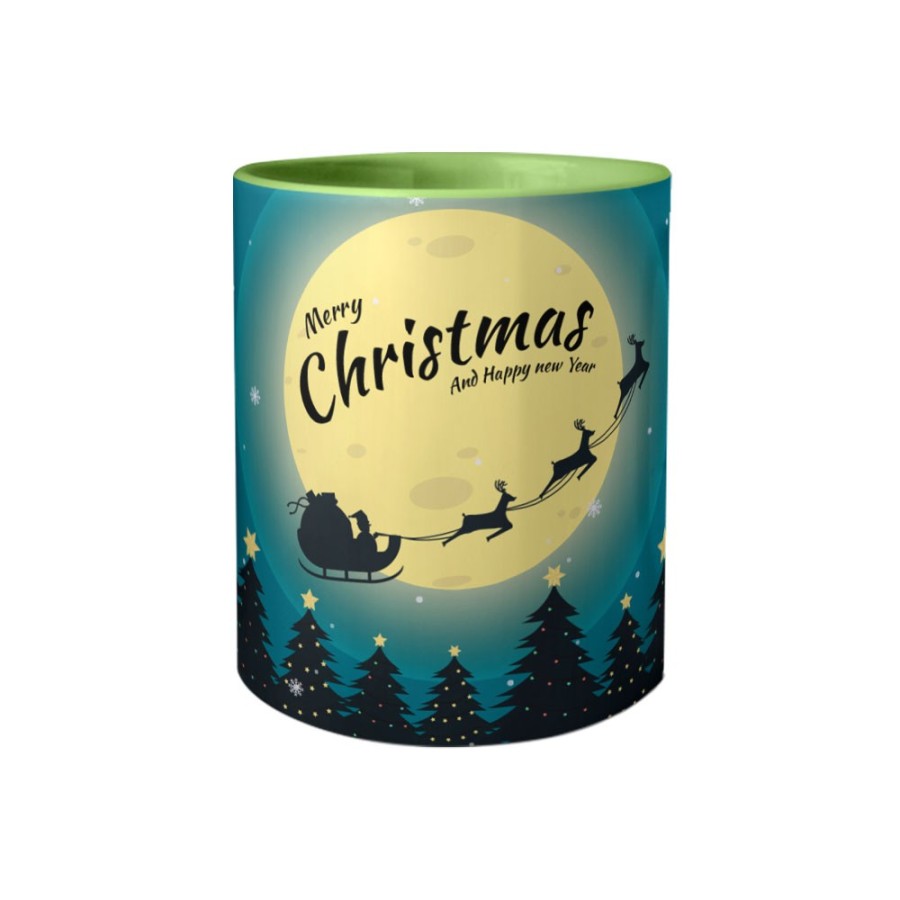 Tazza merry christmas and happy new year santa claus is coming Natale