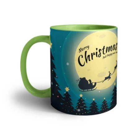 Tazza merry christmas and happy new year santa claus is coming Natale