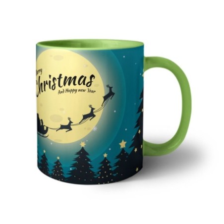 Tazza merry christmas and happy new year santa claus is coming Natale