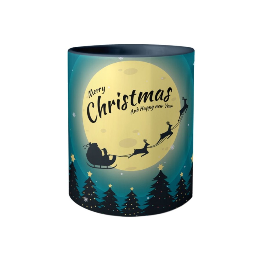 Tazza merry christmas and happy new year santa claus is coming Natale