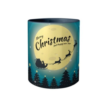Tazza merry christmas and happy new year santa claus is coming Natale