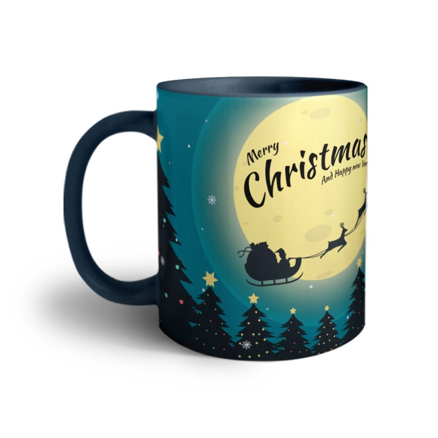 Tazza merry christmas and happy new year santa claus is coming Natale