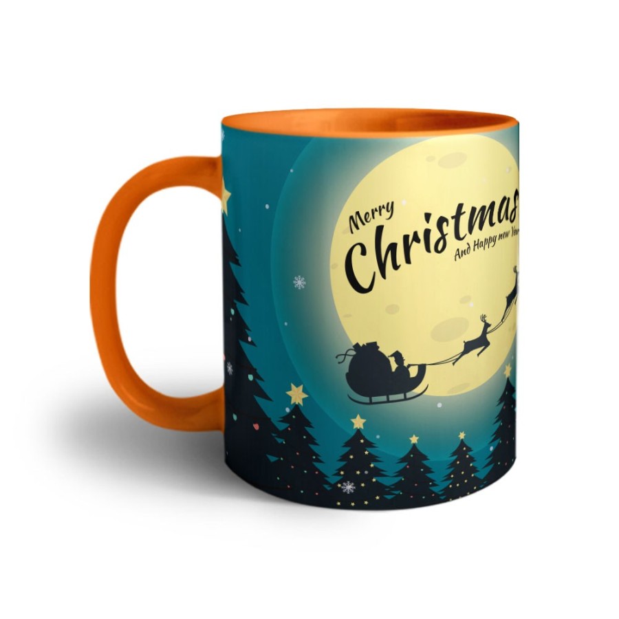 Tazza merry christmas and happy new year santa claus is coming Natale