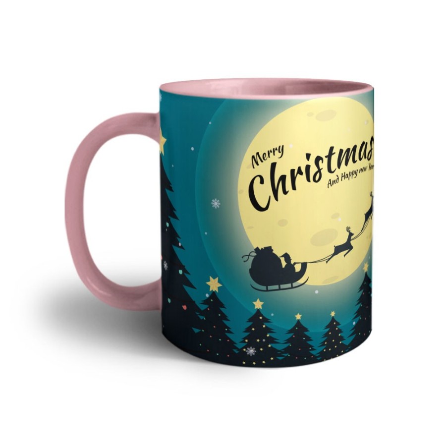 Tazza merry christmas and happy new year santa claus is coming Natale