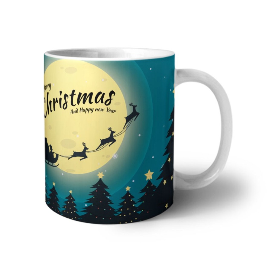Tazza merry christmas and happy new year santa claus is coming Natale