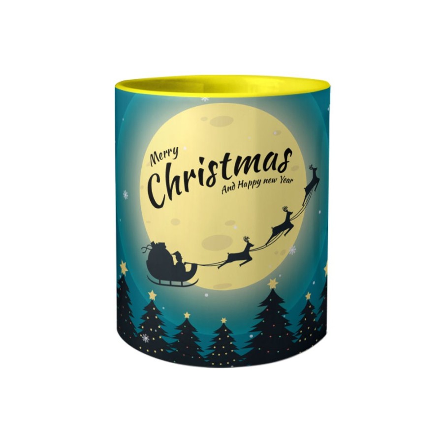 Tazza merry christmas and happy new year santa claus is coming Natale