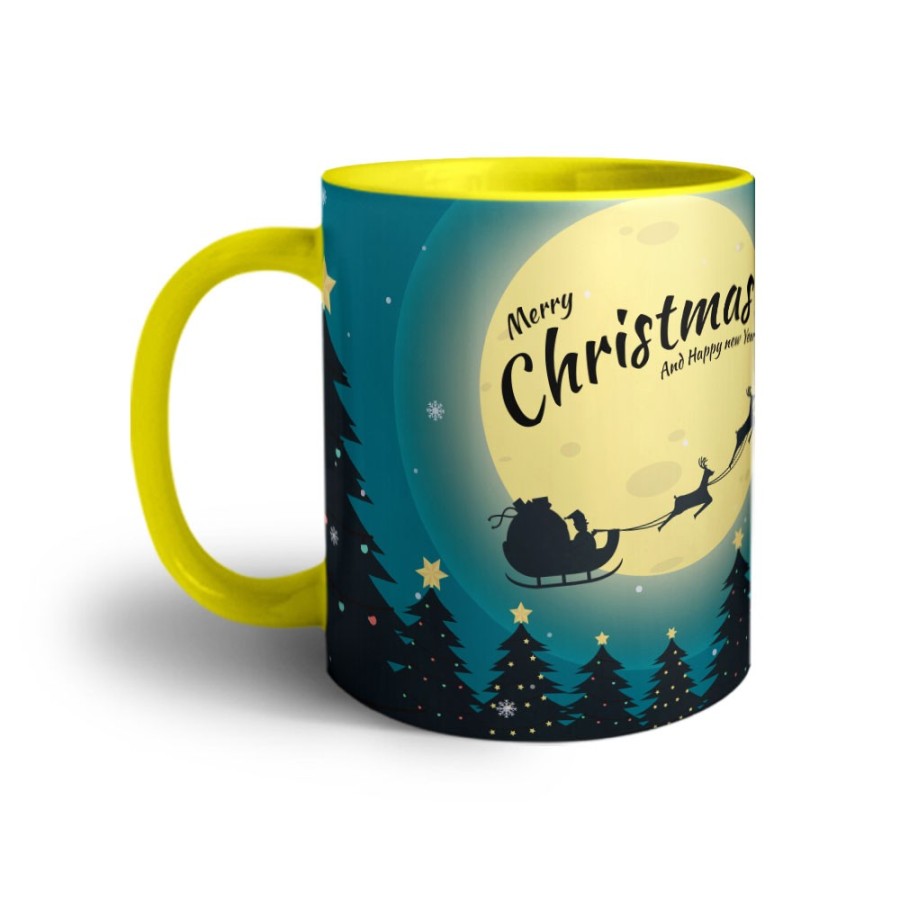 Tazza merry christmas and happy new year santa claus is coming Natale