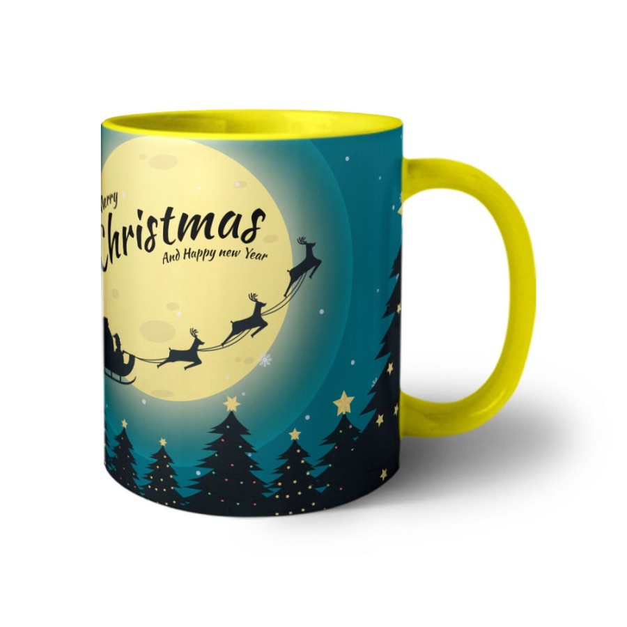Tazza merry christmas and happy new year santa claus is coming Natale