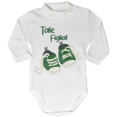 Body lupetto neonato tale figlia tale figlio all star