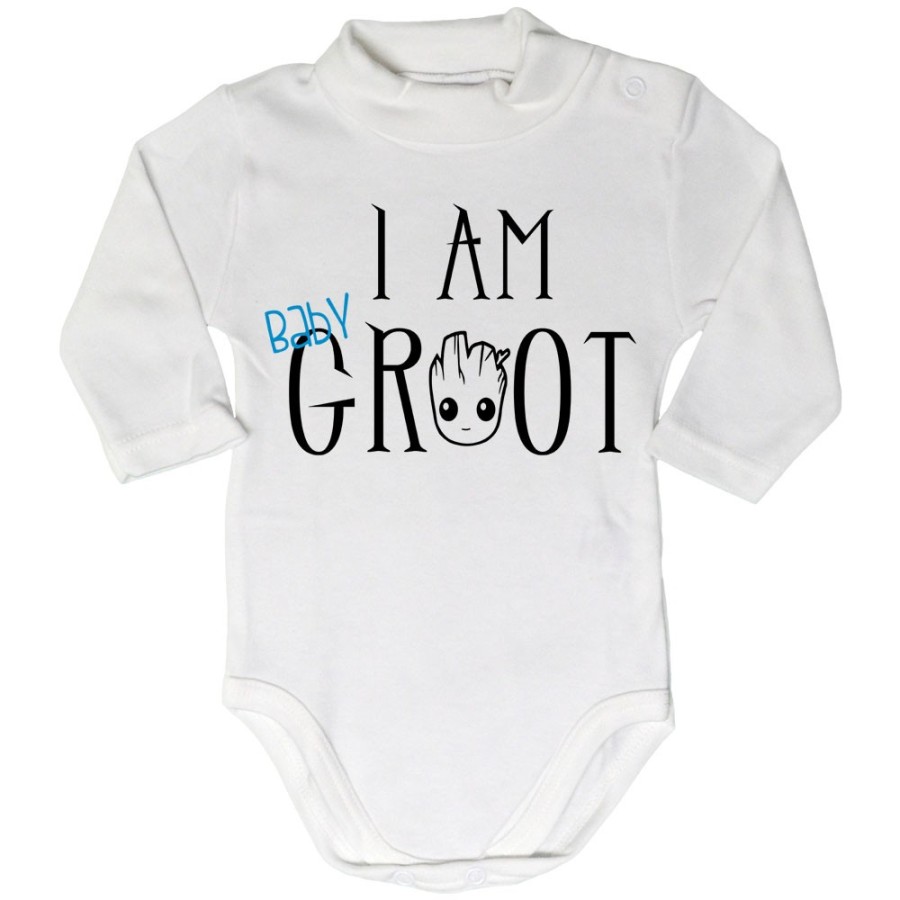 Body lupetto neonato i am baby groot Per la famiglia