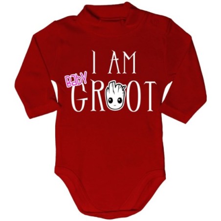Body lupetto neonato i am baby groot Per la famiglia
