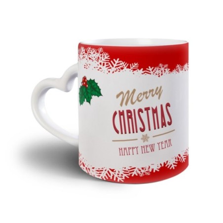 Tazza merry christmas and happy new year Natale