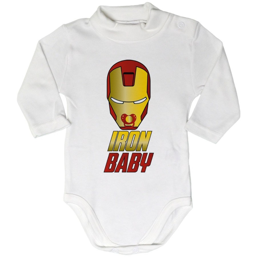 Body lupetto neonato iron baby Per la famiglia