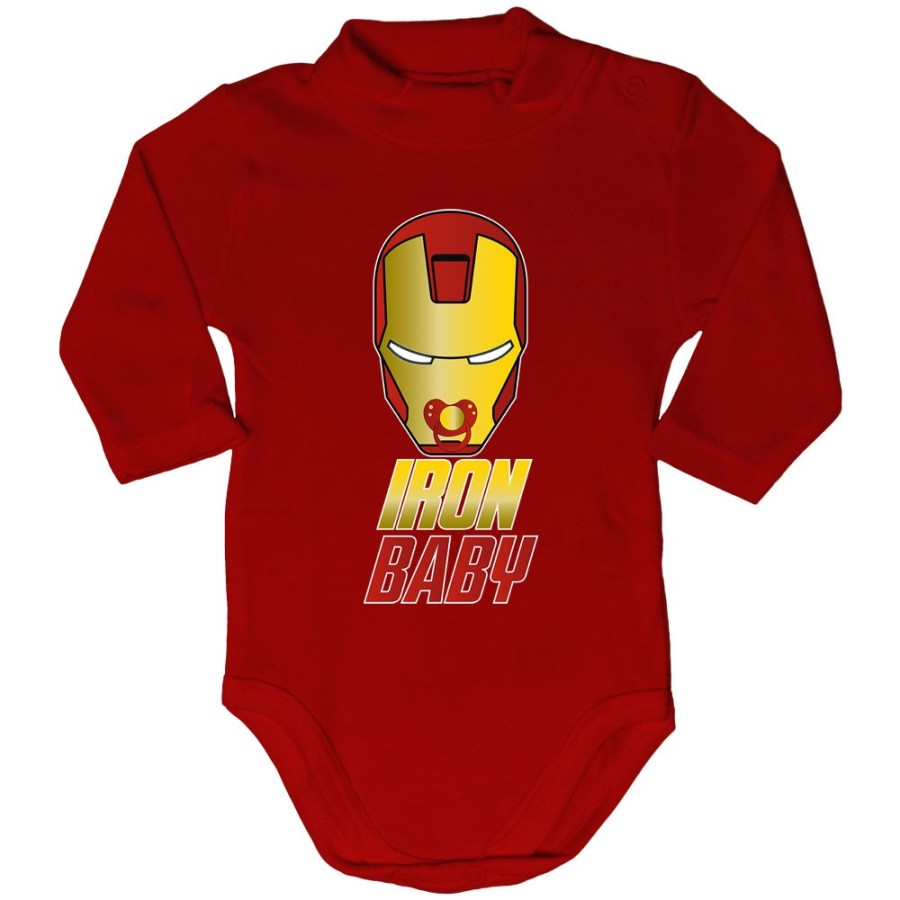 Body lupetto neonato iron baby Per la famiglia