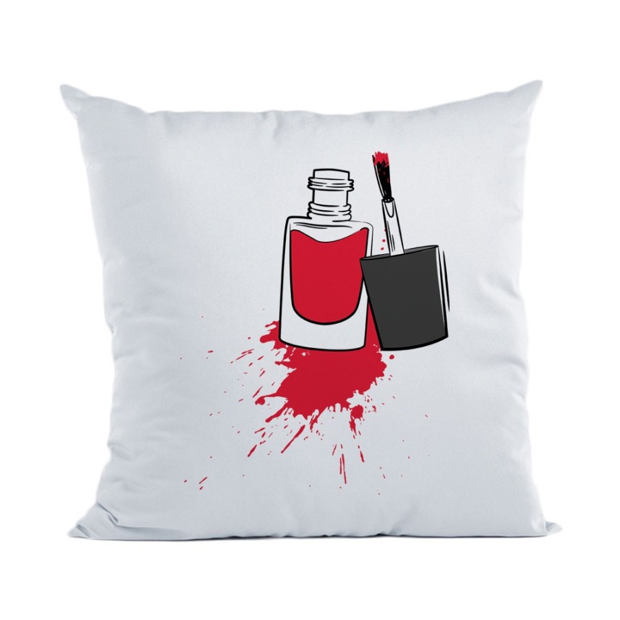 Cuscino personalizzabile con nome smalto Love