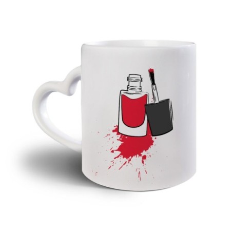 Tazza personalizzabile con nome smalto Love