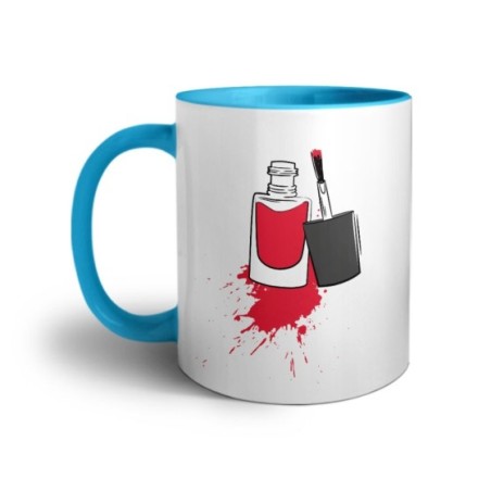Tazza personalizzabile con nome smalto Love