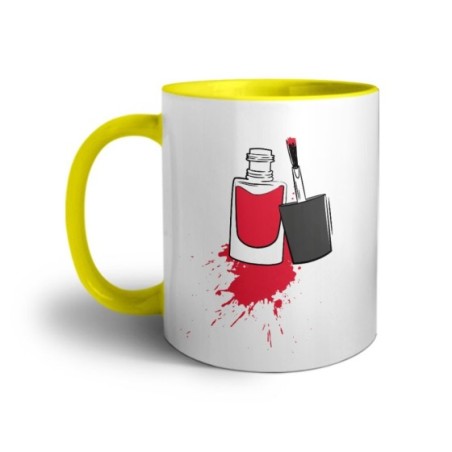 Tazza personalizzabile con nome smalto Love