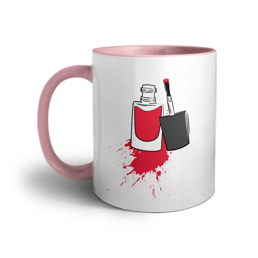 Tazza personalizzabile con nome smalto Love