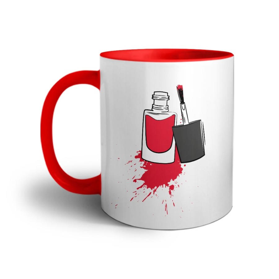 Tazza personalizzabile con nome smalto Love