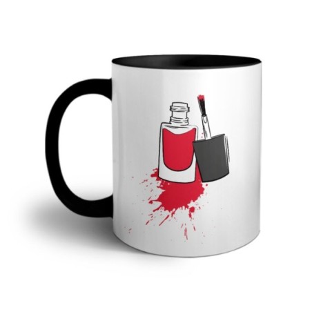 Tazza personalizzabile con nome smalto Love
