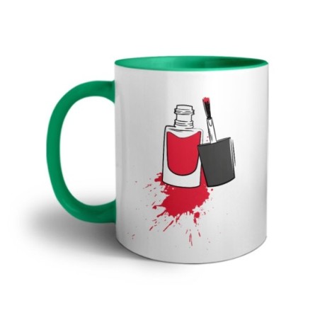 Tazza personalizzabile con nome smalto Love