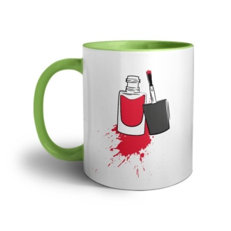 Tazza personalizzabile con nome smalto Love