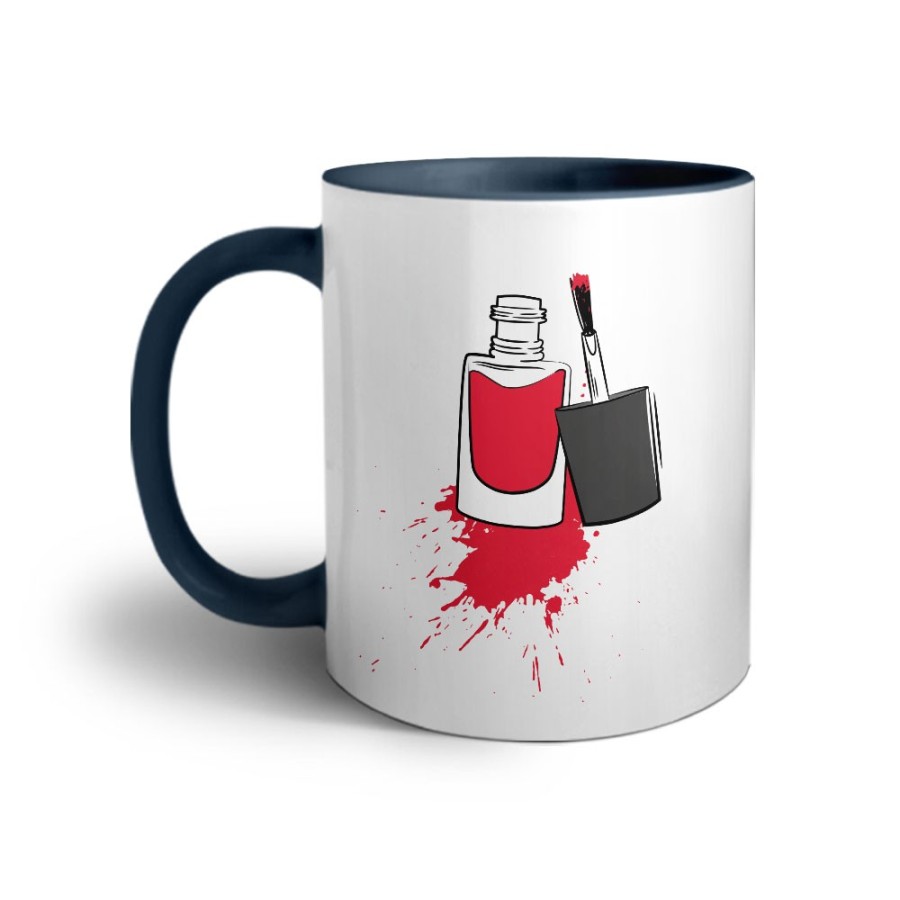 Tazza personalizzabile con nome smalto Love