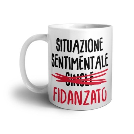 Tazza personalizzabile con nome situazione sentimentale...