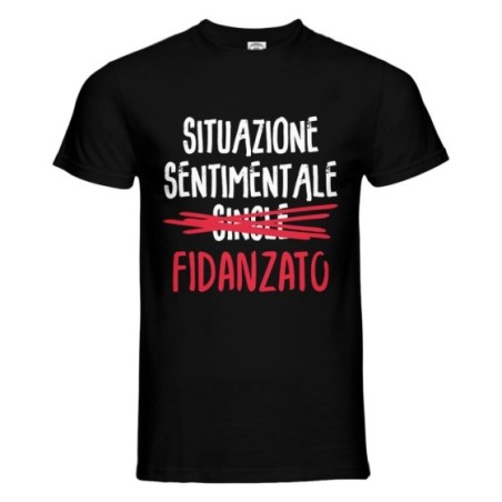 T-shirt uomo personalizzabile con nome situazione...