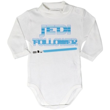 Body lupetto neonato jedi follower