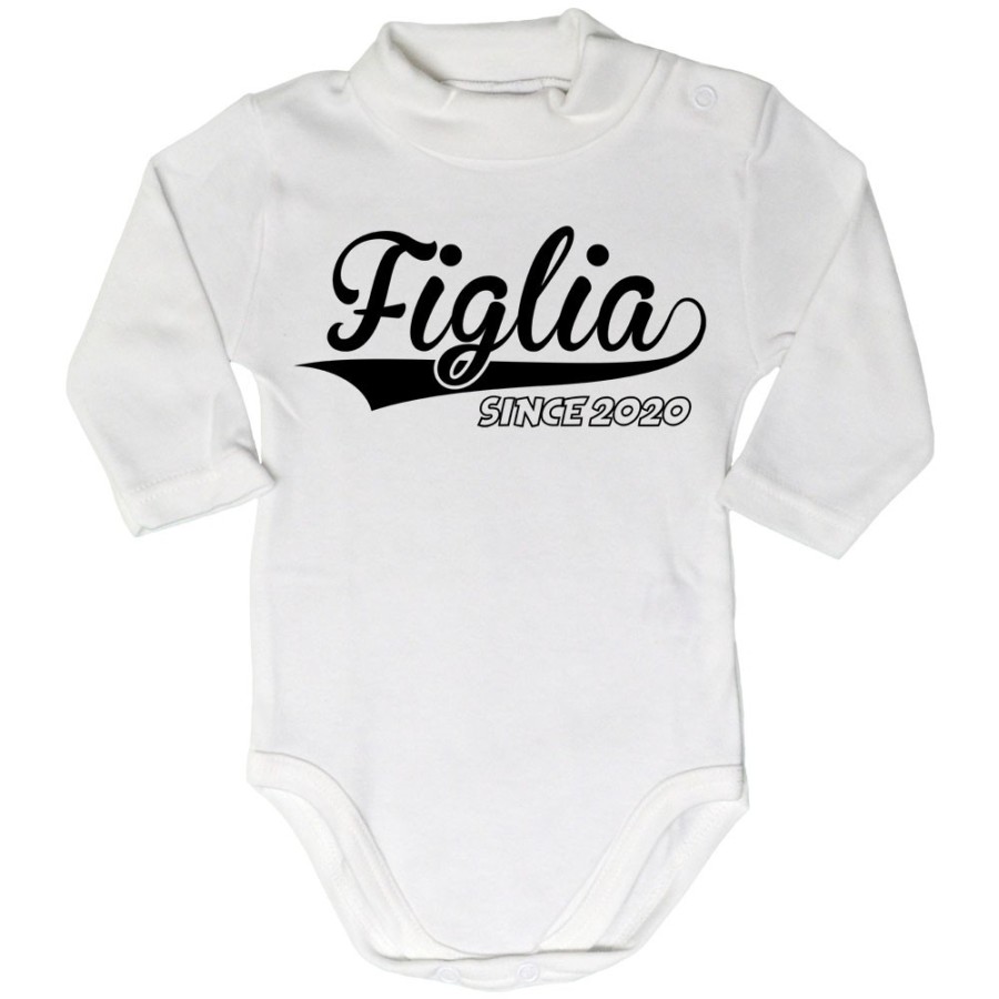 Body lupetto neonato personalizzato con anno figlio figlia since Per la famiglia