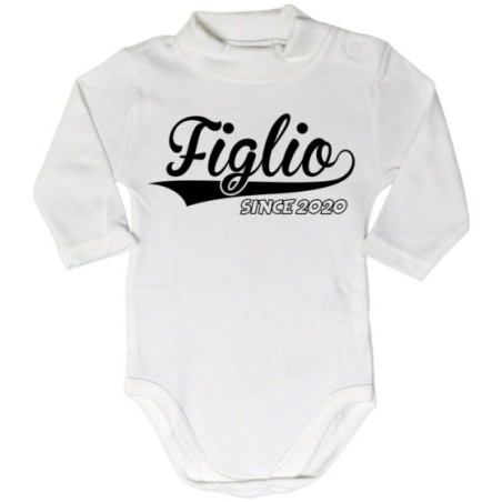 Body lupetto neonato personalizzato con anno figlio figlia since Per la famiglia