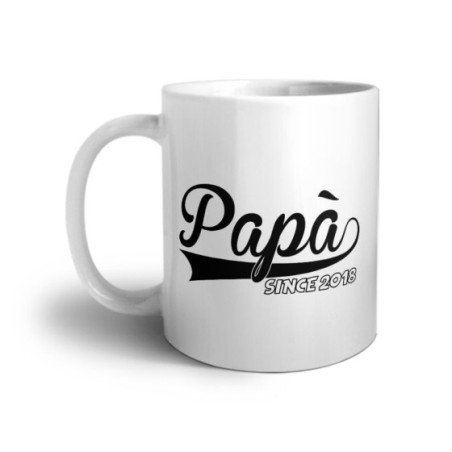 Tazza personalizzata con anno papà since