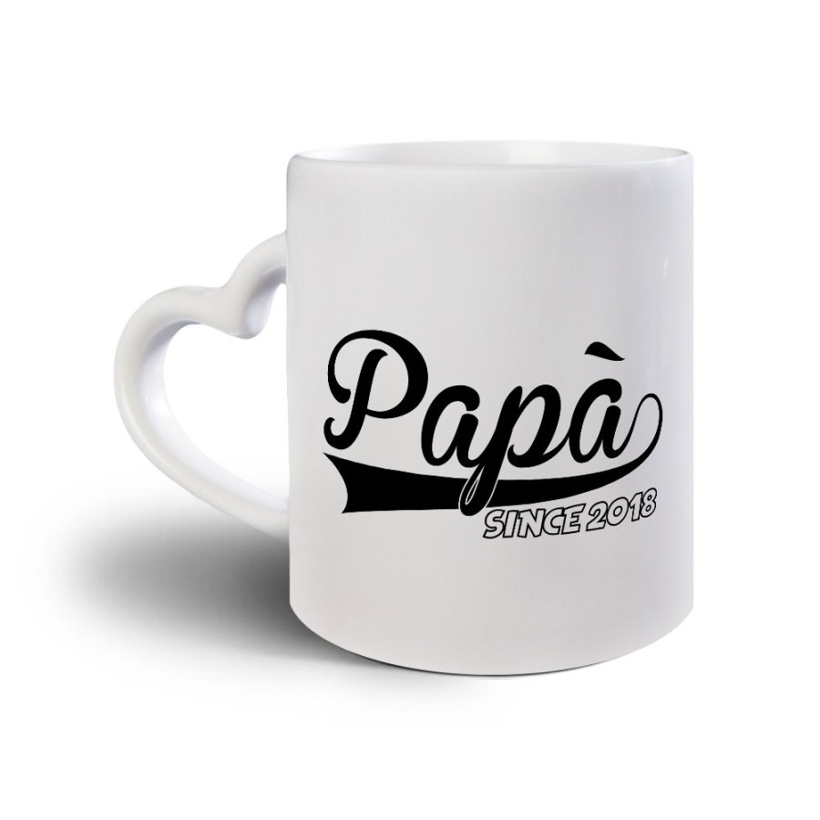 Tazza personalizzata con anno papà since Per il papà