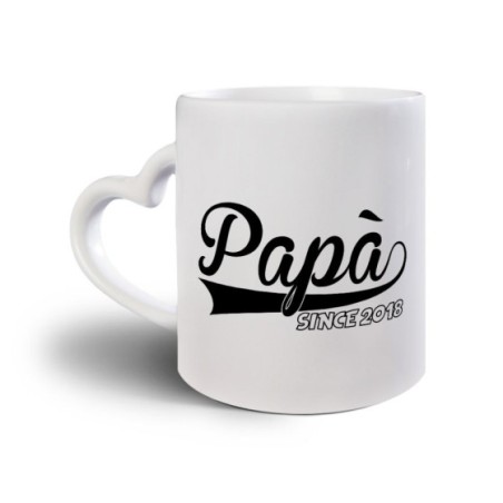 Tazza personalizzata con anno papà since Per il papà