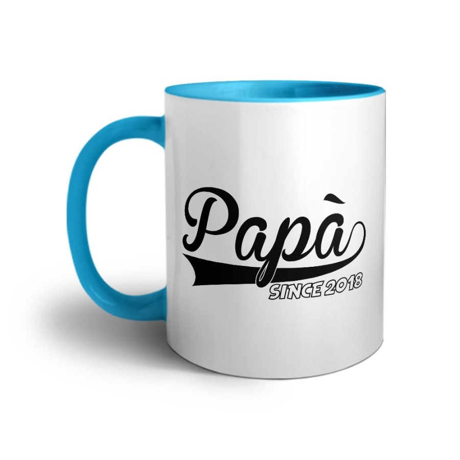 Tazza personalizzata con anno papà since Per il papà
